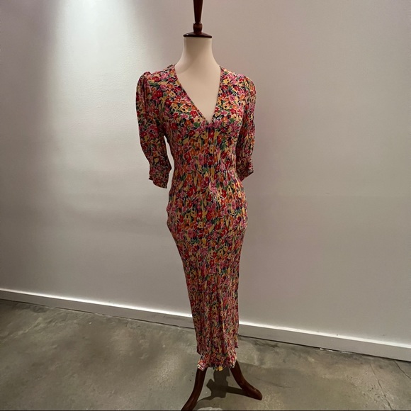 RIXO x Target Puff Sleeve Floral Dress - Picture 3 of 11